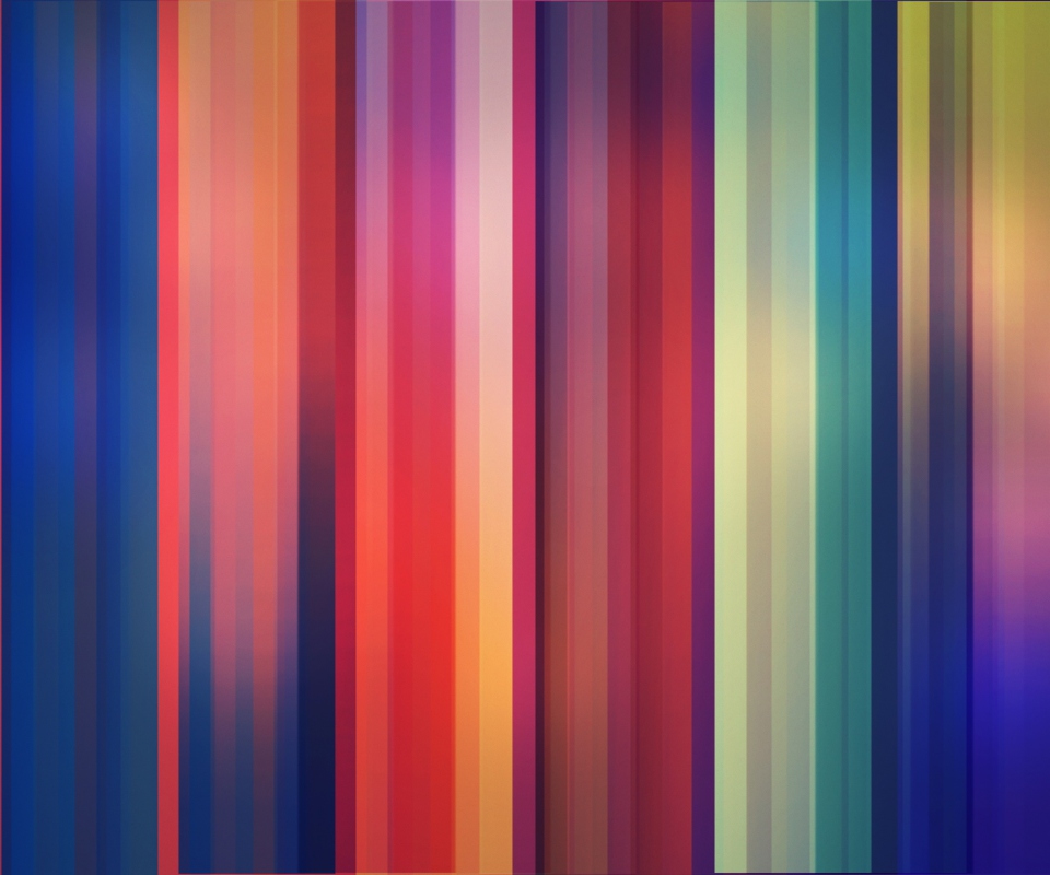 Обои Colorful Abstract Texture Lines 960x800