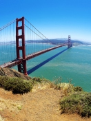 Das Golden Gate Bridge Wallpaper 132x176
