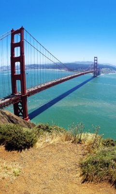 Screenshot №1 pro téma Golden Gate Bridge 240x400