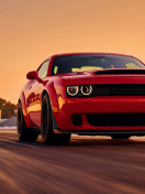 Fondo de pantalla Dodge Challenger SRT Demon 132x176