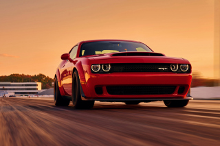 Dodge Challenger SRT Demon Background for Android, iPhone and iPad