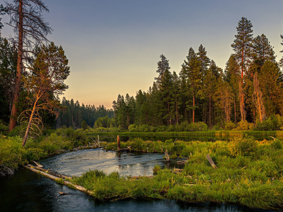 Das Russian Rural Landscape Wallpaper 1152x864