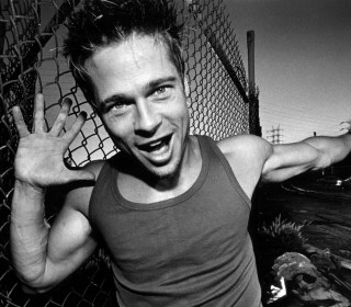 Brad Pitt Having Fun Background for 128x128