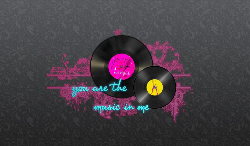 Обои You Are The Music In Me 1024x600