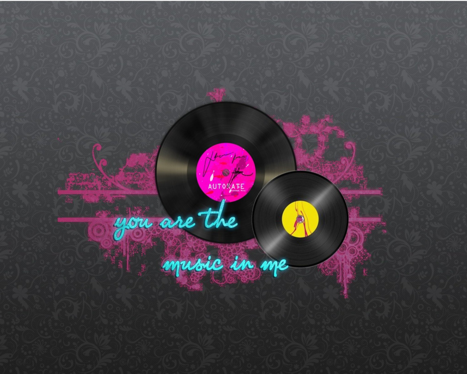 Das You Are The Music In Me Wallpaper 1600x1280