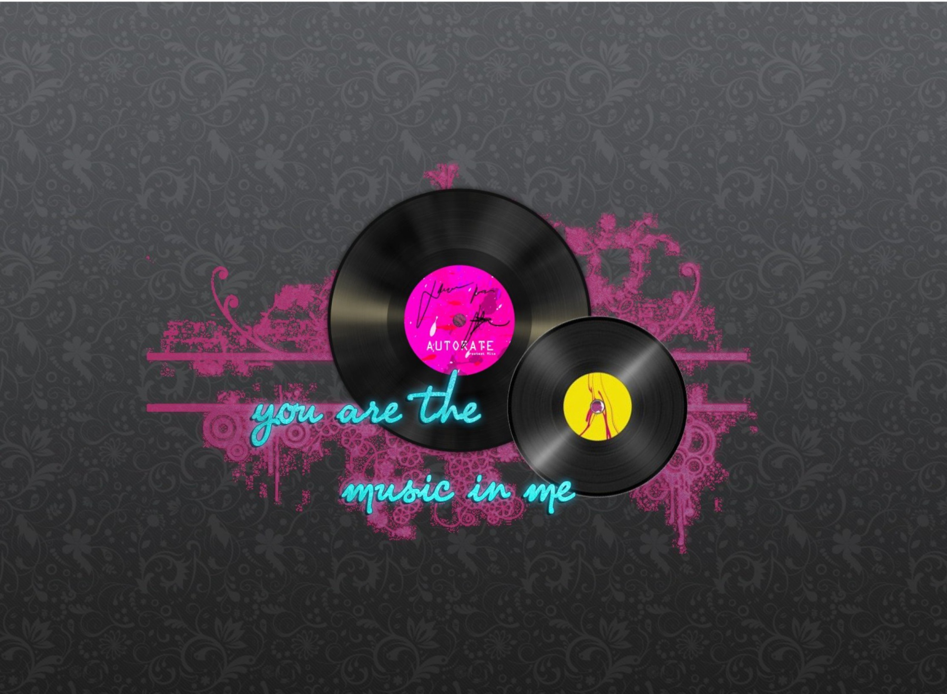 Das You Are The Music In Me Wallpaper 1920x1408