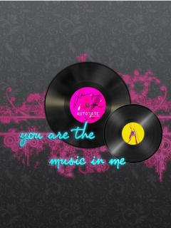 Screenshot №1 pro téma You Are The Music In Me 240x320