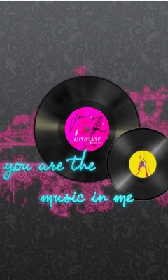 You Are The Music In Me wallpaper 240x400