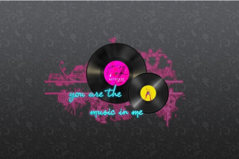 Das You Are The Music In Me Wallpaper 480x320