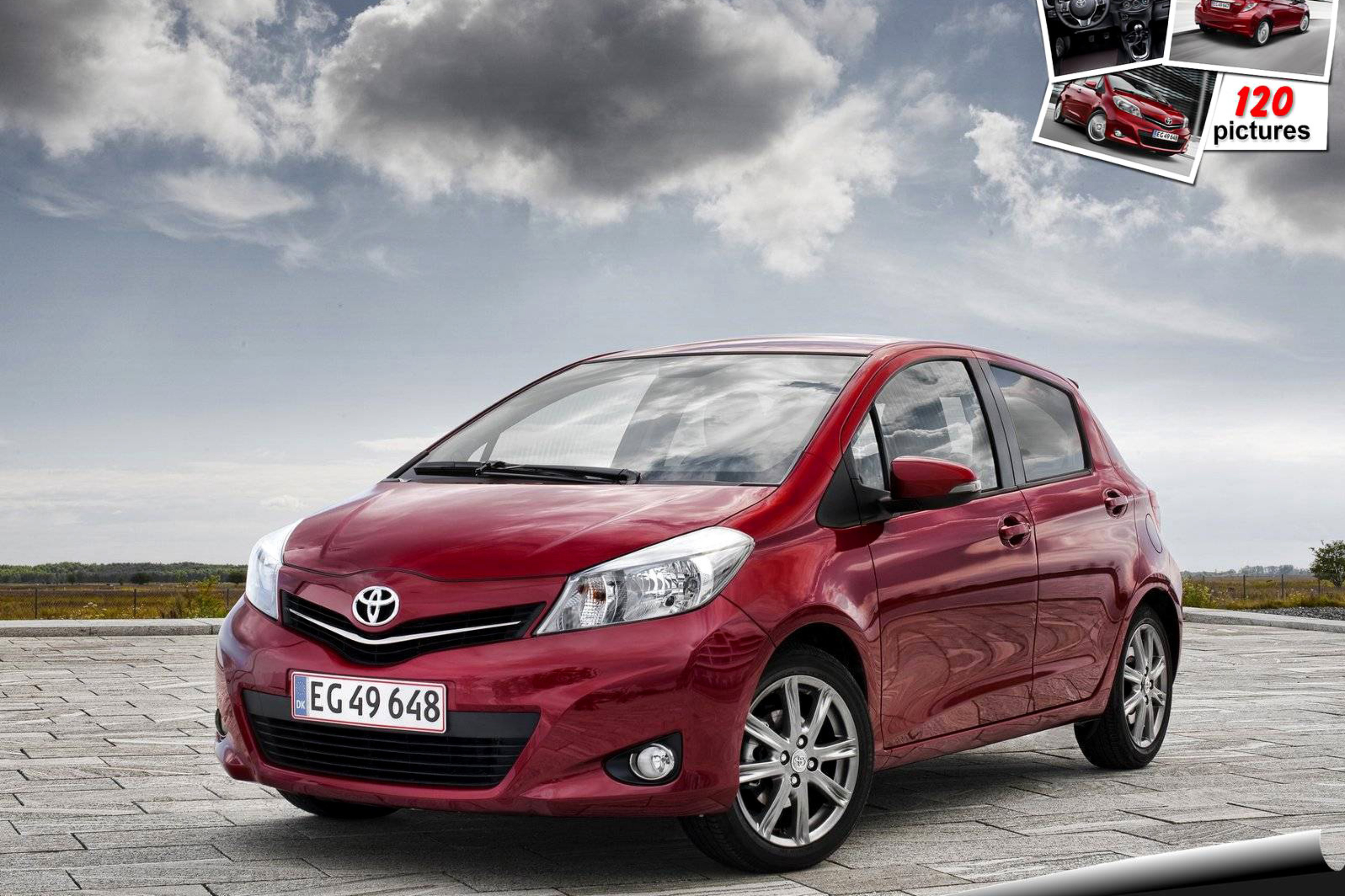 Das Toyota Yaris 2012 Wallpaper 2880x1920