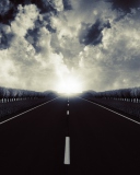 Das Road To Sun Wallpaper 128x160