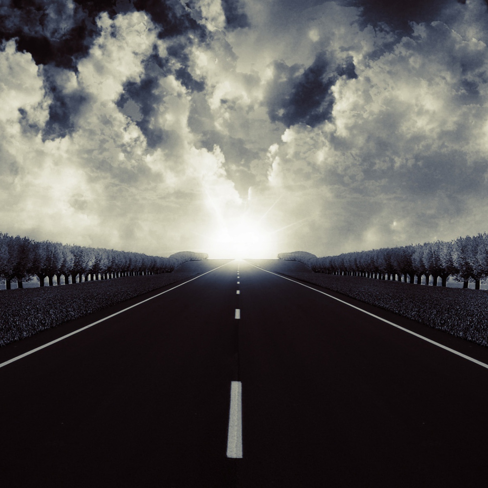 Road To Sun wallpaper 2048x2048