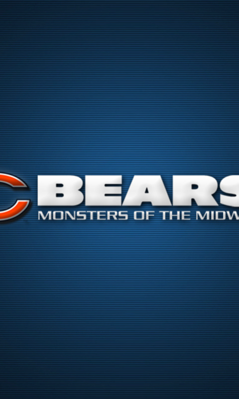 Das Chicago Bears NFL League Wallpaper 480x800