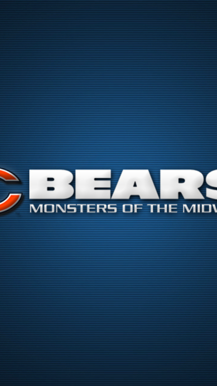 Das Chicago Bears NFL League Wallpaper 750x1334