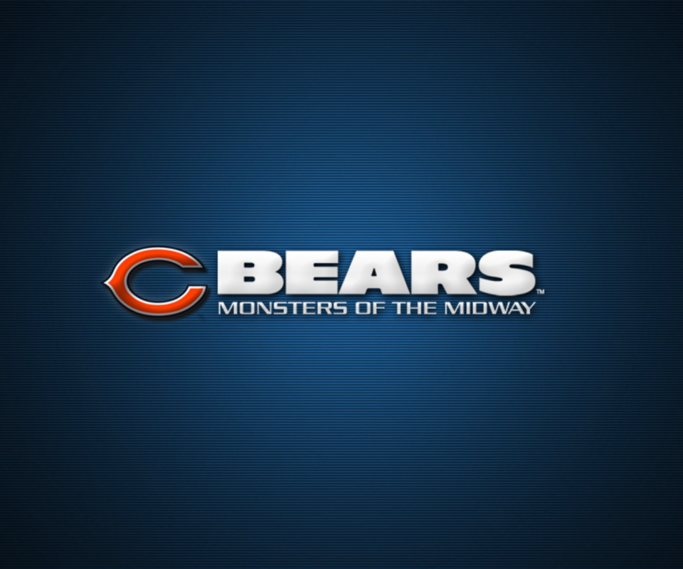 Das Chicago Bears NFL League Wallpaper 960x800