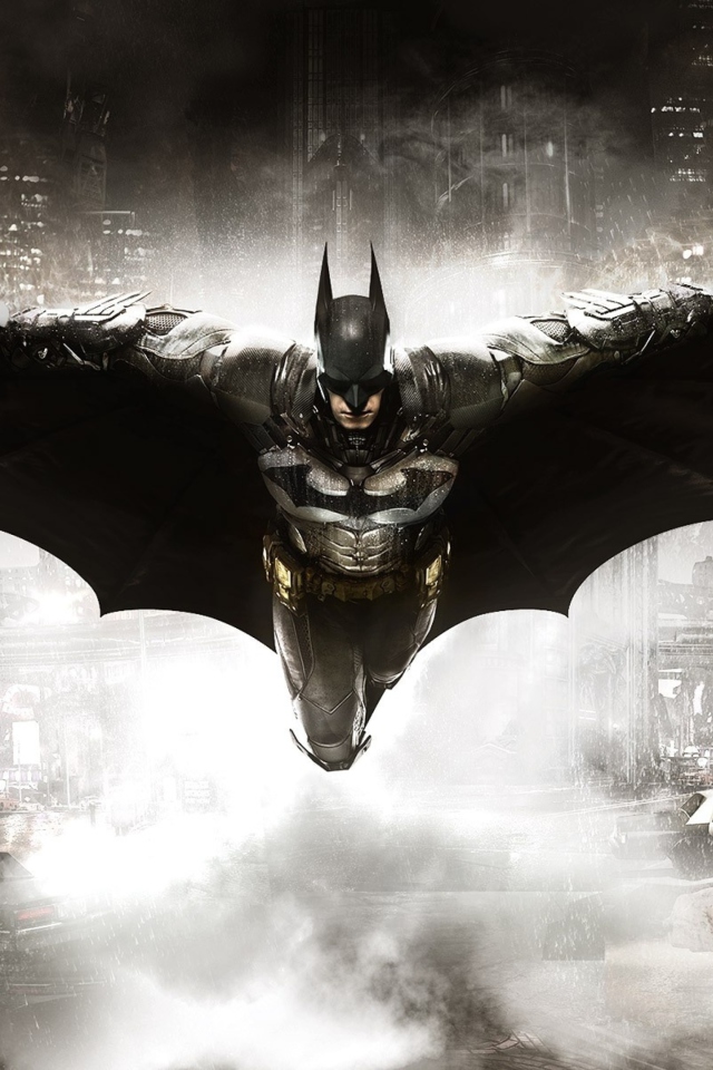 Fondo de pantalla Batman Arkham Knight 640x960