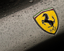 Ferrari Logo Image wallpaper 220x176