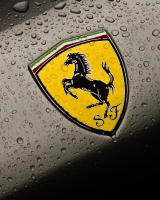 Ferrari Logo Image - Obrázkek zdarma pro iPhone 4