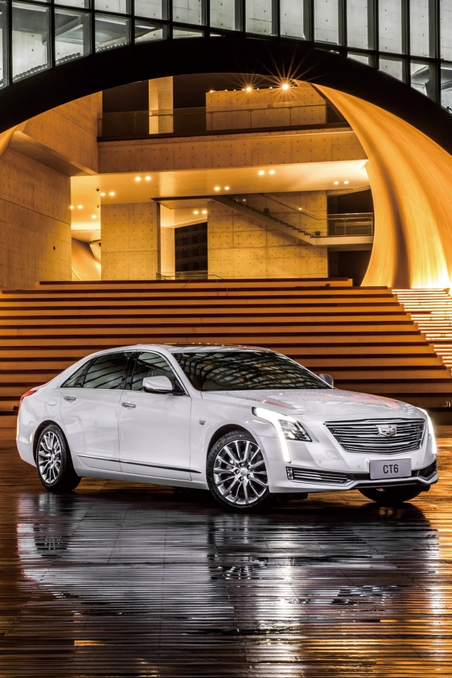 Fondo de pantalla Cadillac CT6 on Auto Show 640x960