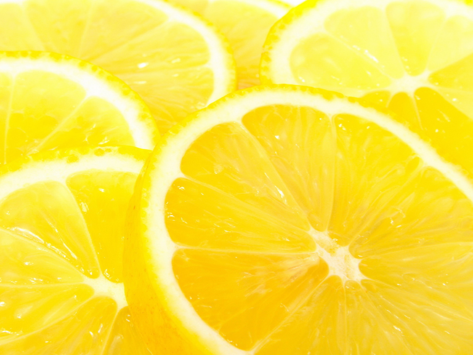 Food Fruits and Sliced Lemon screenshot #1 1600x1200