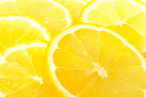 Screenshot №1 pro téma Food Fruits and Sliced Lemon 480x320