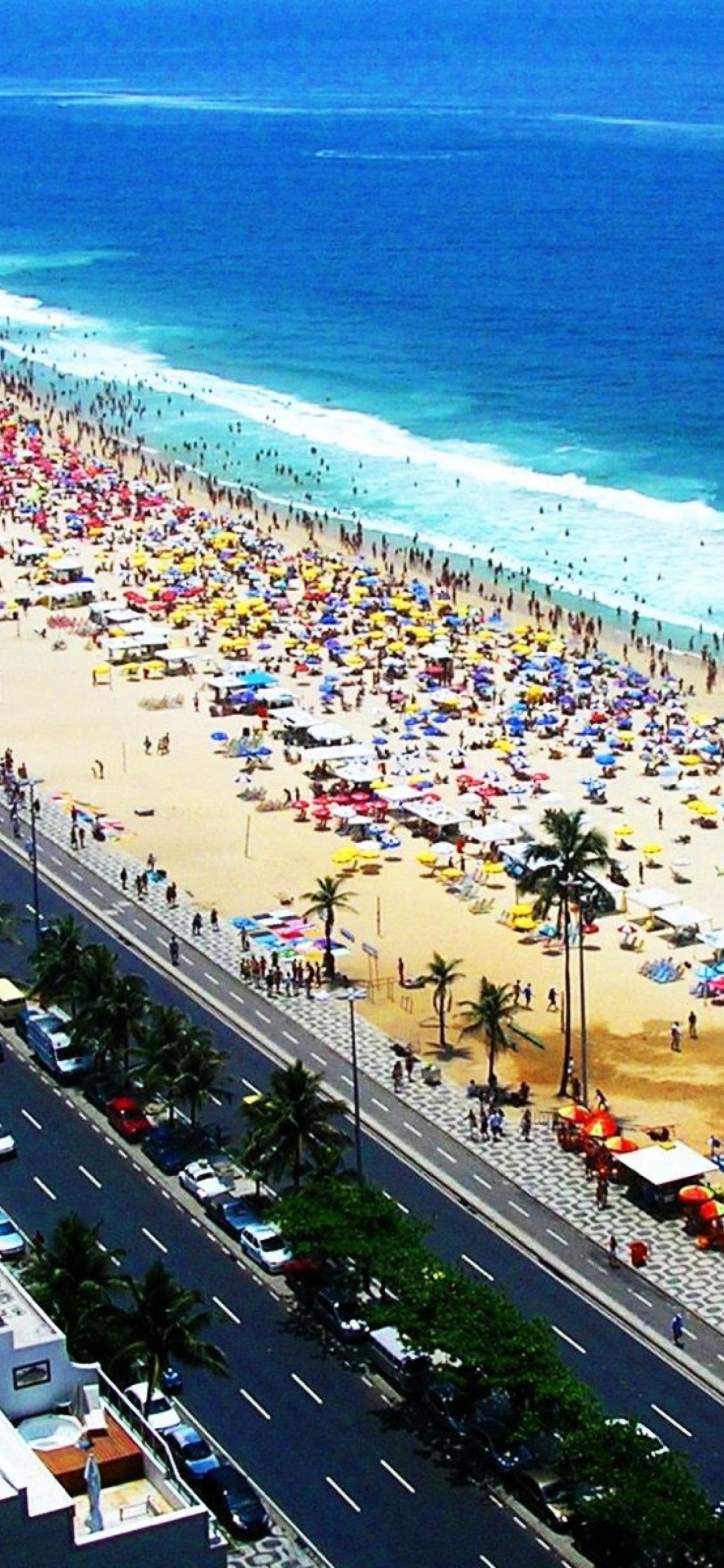 Rio De Janeiro Beach wallpaper 1170x2532