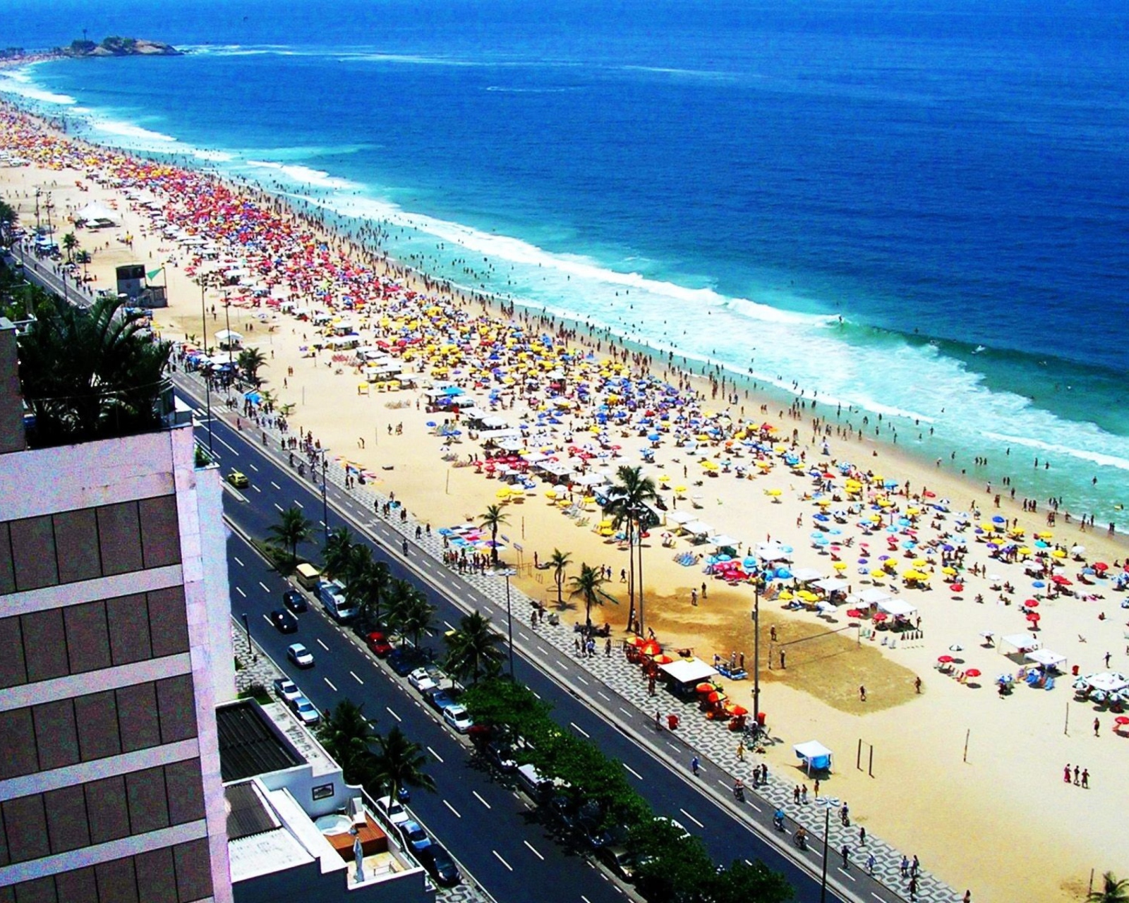 Das Rio De Janeiro Beach Wallpaper 1600x1280