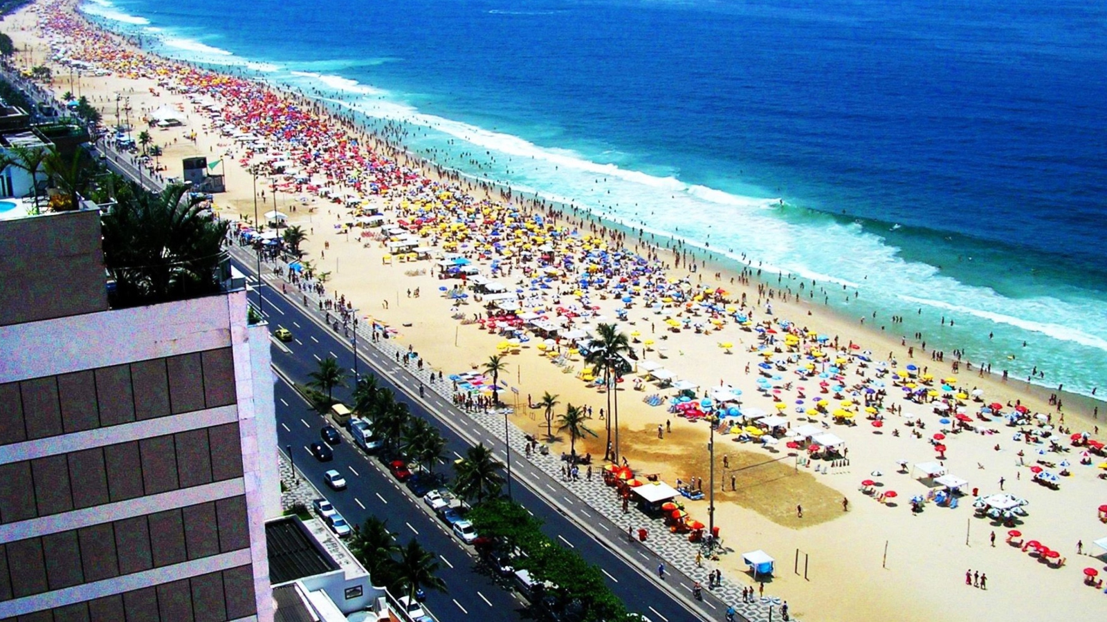 Sfondi Rio De Janeiro Beach 1600x900