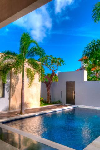 Swimming Pools Design Hotel screenshot #1 320x480