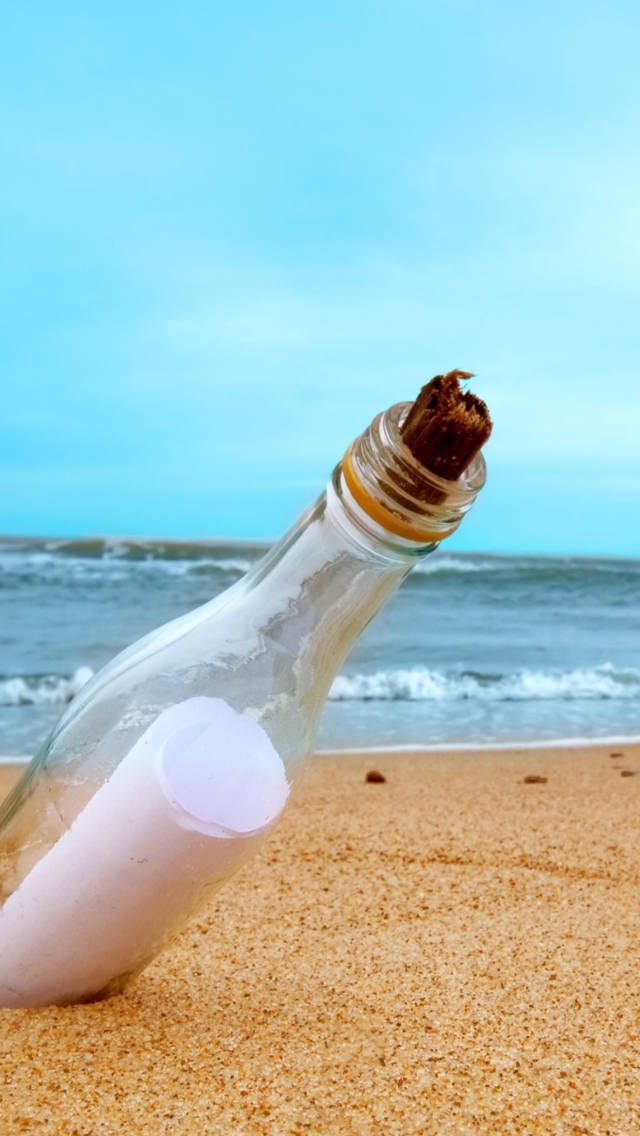 Обои Message In Bottle 640x1136