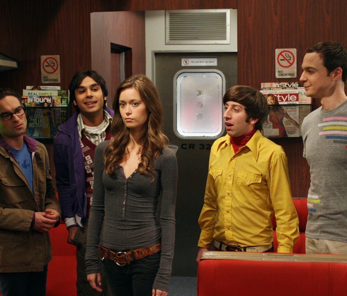 Обои The Big Bang Theory with Bernadette Rostenkowski 1200x1024