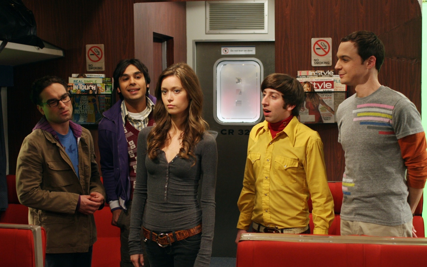 Fondo de pantalla The Big Bang Theory with Bernadette Rostenkowski 1440x900