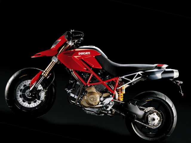 Fondo de pantalla Ducati Hypermotard 796 640x480