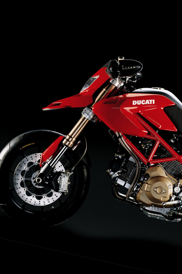 Fondo de pantalla Ducati Hypermotard 796 640x960