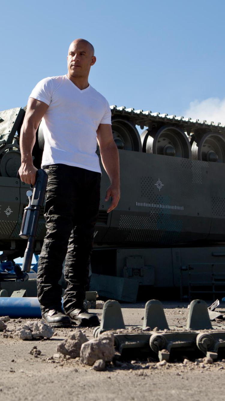 Fast And Furious 6 wallpaper 750x1334