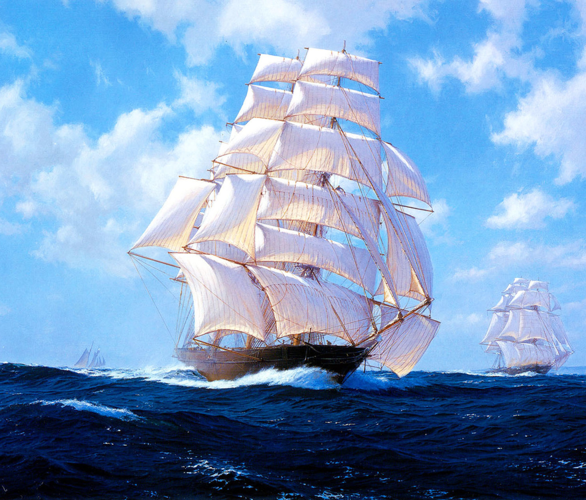 Sfondi Ships Artwork Steven Dews 1200x1024