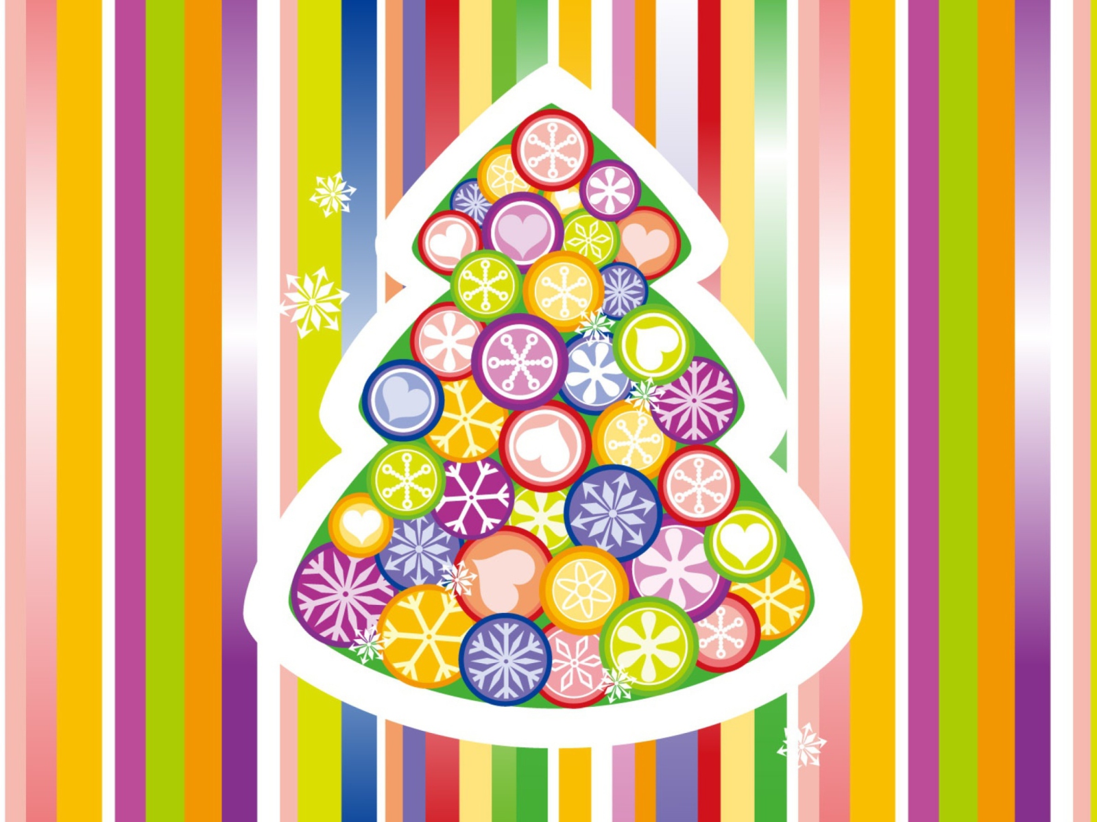 Sfondi Colorful Christmas 1600x1200