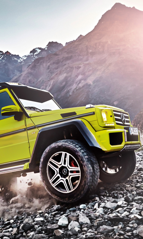 Mercedes Benz G500 4x4 wallpaper 480x800