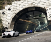 Tunnel Race Cars screenshot #1 176x144