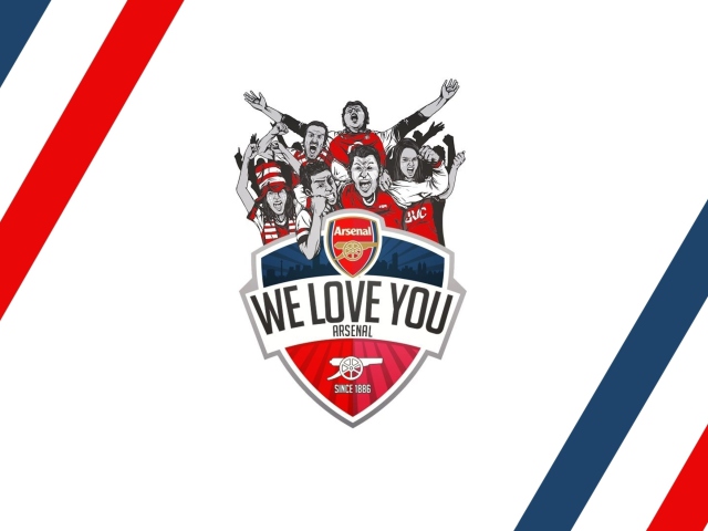 Arsenal Football Club wallpaper 640x480