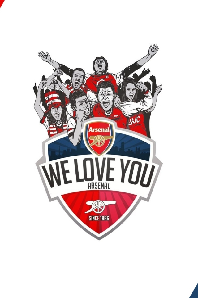 Fondo de pantalla Arsenal Football Club 640x960