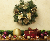 Christmas Decorations Collection wallpaper 176x144