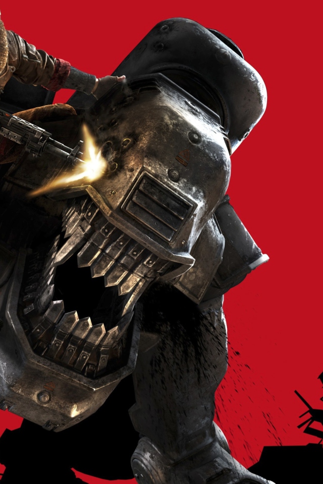 Screenshot №1 pro téma Wolfenstein The New Order 2014 Game 640x960