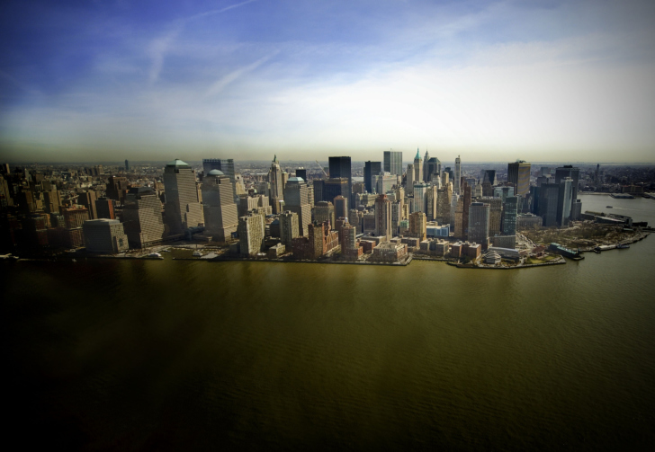 Sfondi New York Aerial View