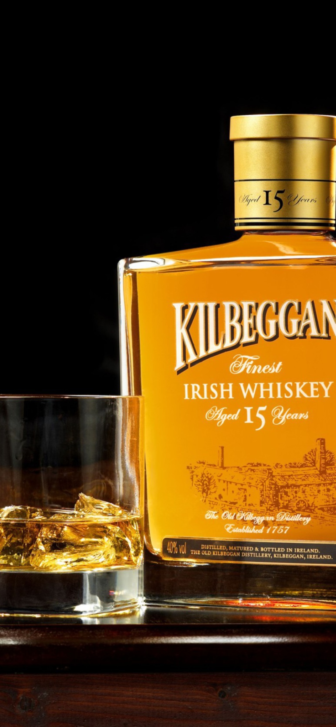Das Kilbeggan - Irish Whiskey Wallpaper 1170x2532