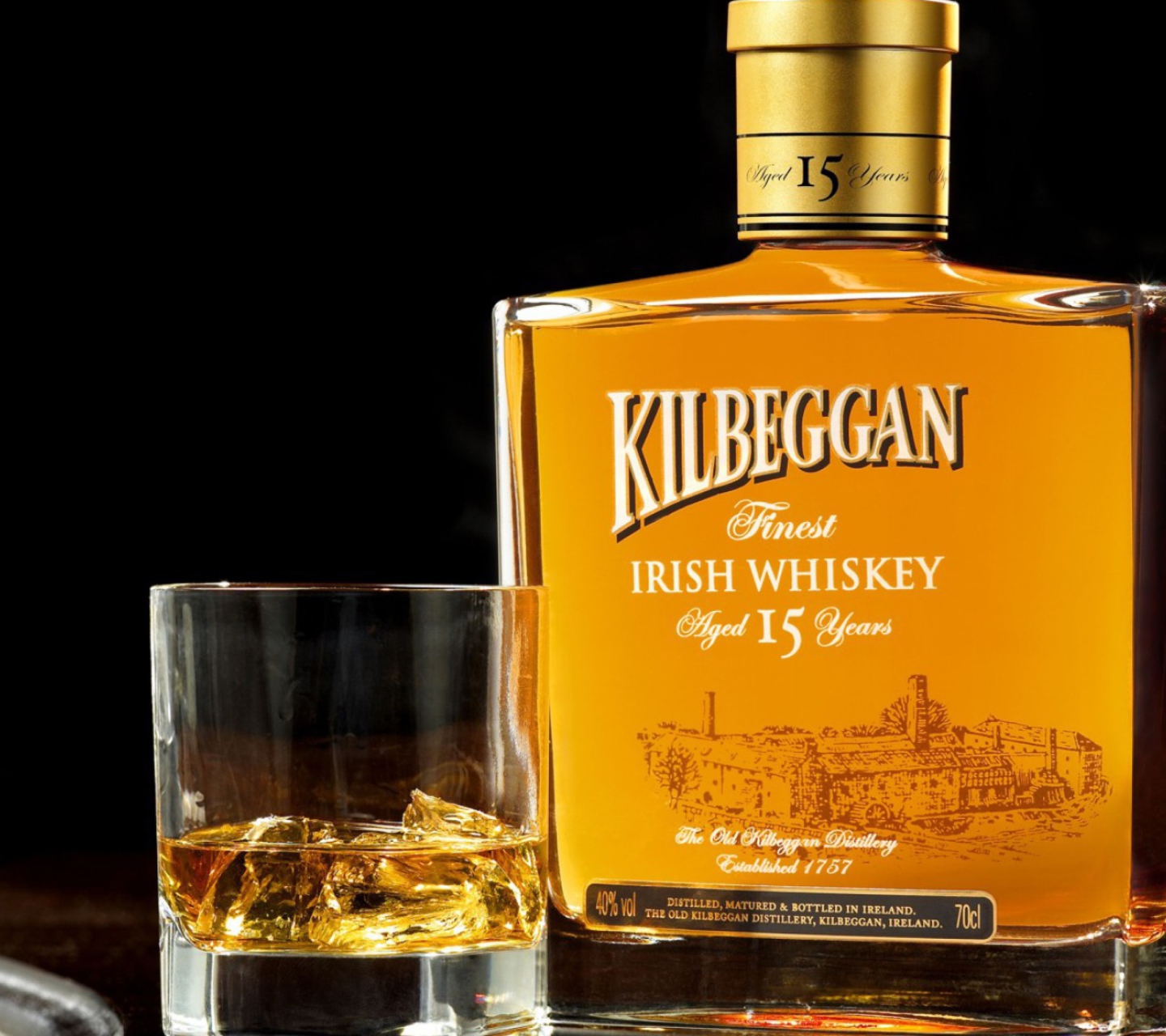 Обои Kilbeggan - Irish Whiskey 1440x1280