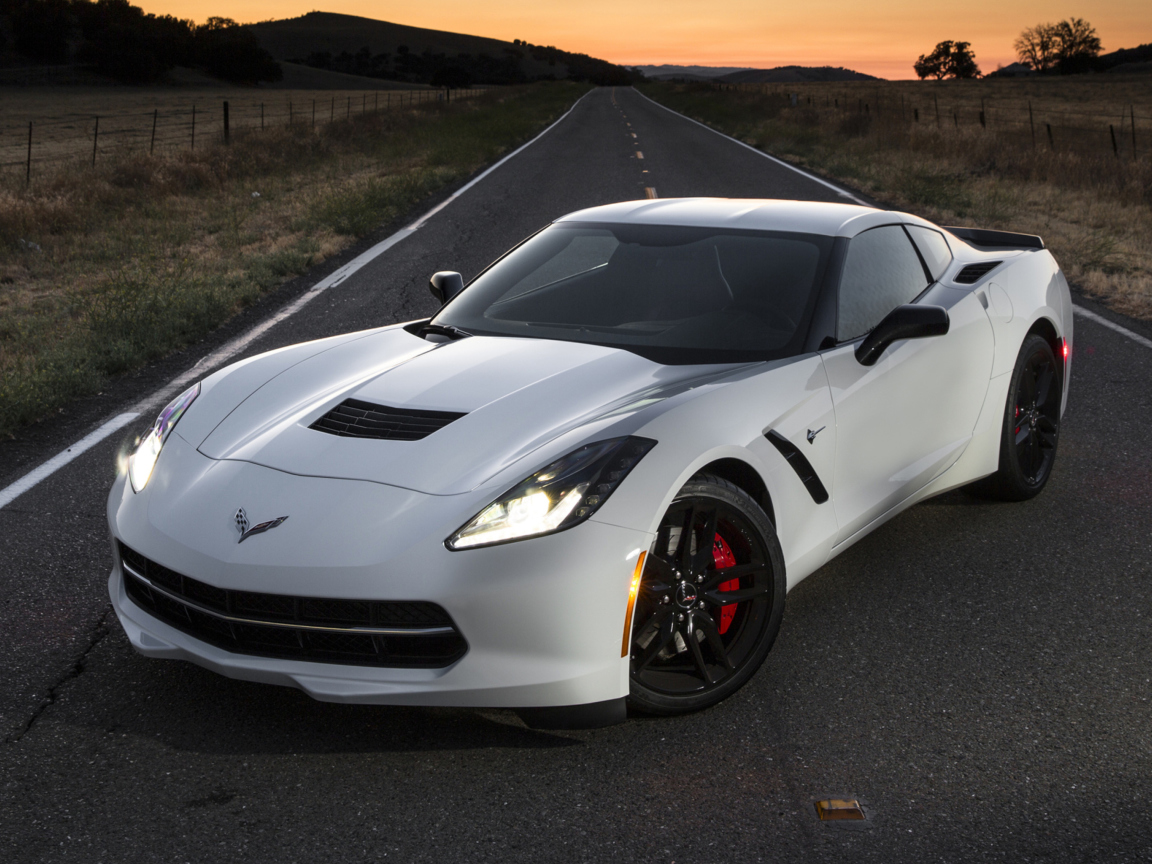 Das Chevrolet Corvette Wallpaper 1152x864