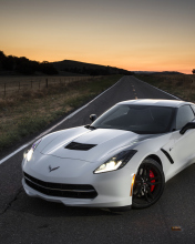 Chevrolet Corvette wallpaper 176x220