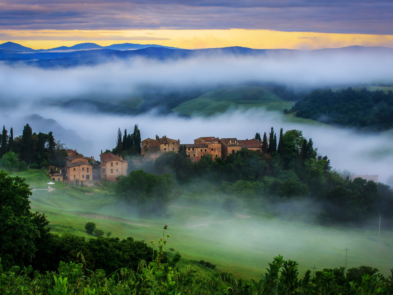 Sfondi Tuscany, Italy 1280x960