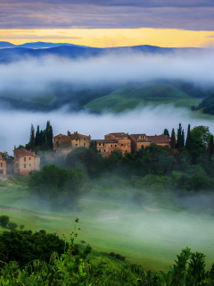 Fondo de pantalla Tuscany, Italy 240x320